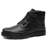 YIXI Big Size 38-46 Oxfords Leather Men Shoes