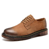 YIXI Autumn Men classic Derby Shoes
