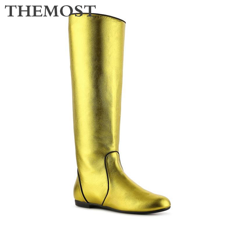 Hessian female high boots plus size