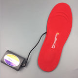 heated insoles for skiing, snowboarding, fishing