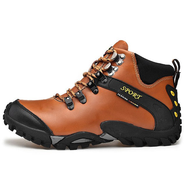 Brand New Men Leather Hiking Boots