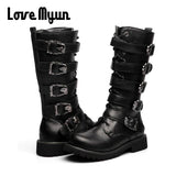 Men Motocross Boots Motorcycle Shoes