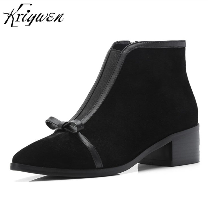 Autumn Winter Women Short Ankle Boots