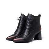 Cow Leather Women Riding Boots