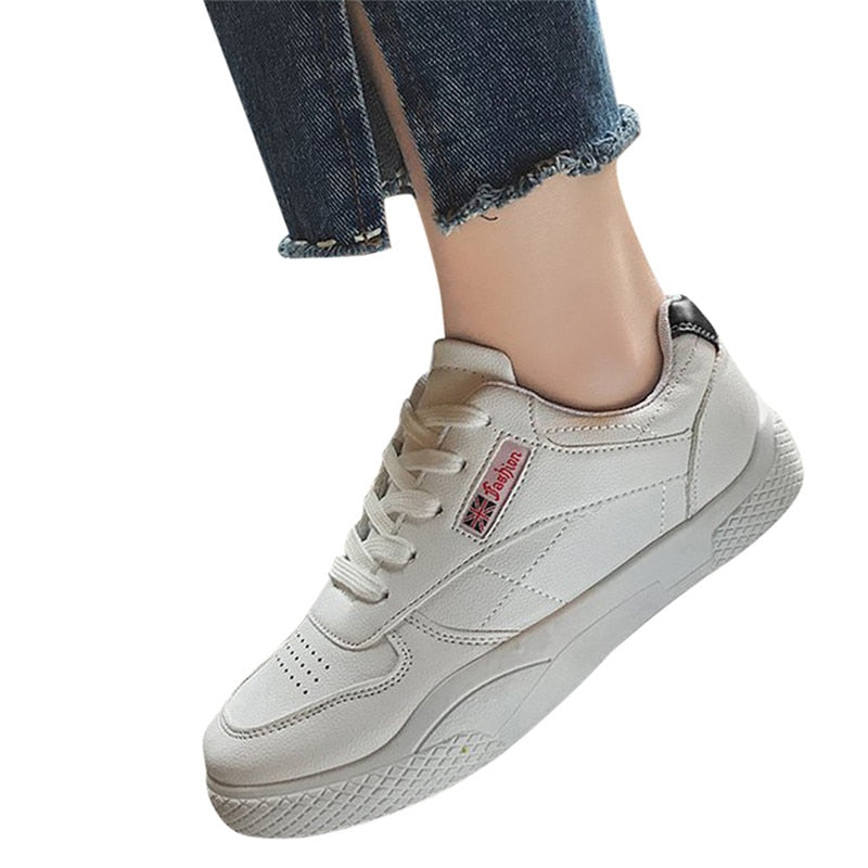 Fashion Women Solid Color Flat Heel Shoes