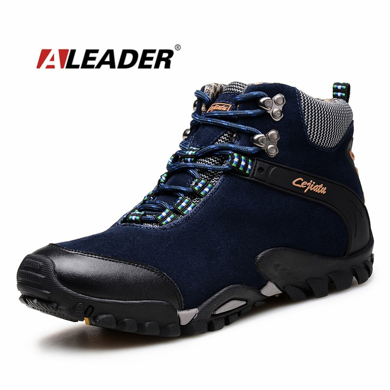 Winter Mens Leather Boots