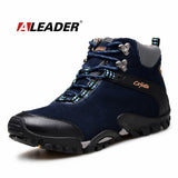 Winter Mens Leather Boots