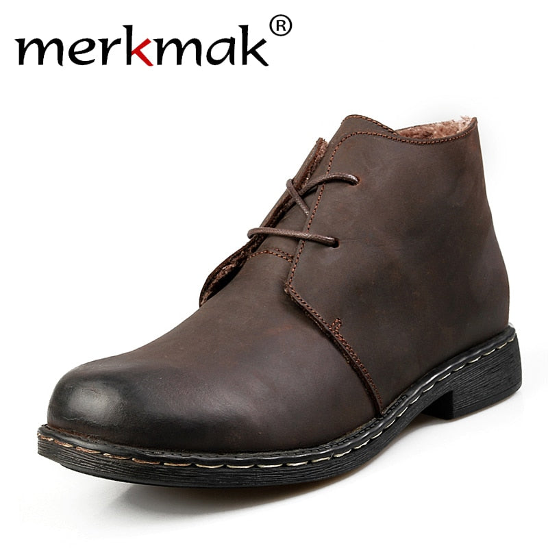British Style Vintage Men Boots